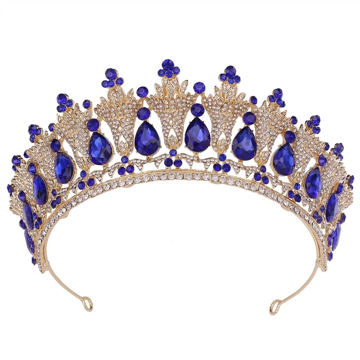 Tiara Crown Wedding Tiara Crystal Princess Copricapo e ragazze Prom Pageant Crown Diadema
